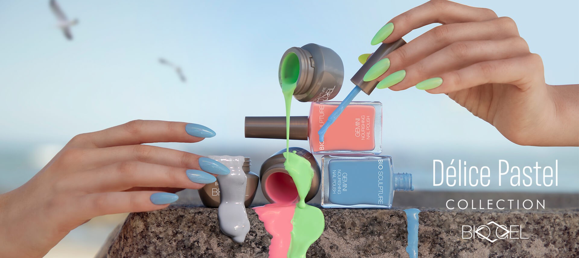 Nouvelle collection Biogel Délice Pastel Printemps/Été 2023